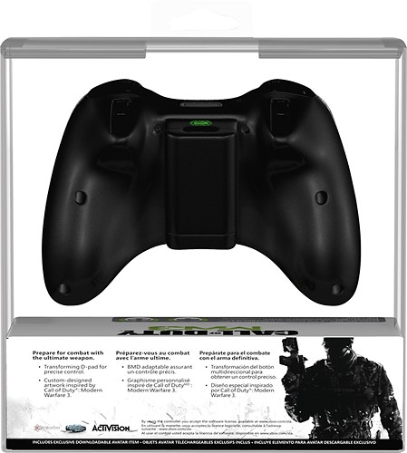 staal Verbinding verbroken slang Best Buy: Microsoft Call of Duty: Modern Warfare 3 Wireless Controller for Xbox  360 CONTROLLER