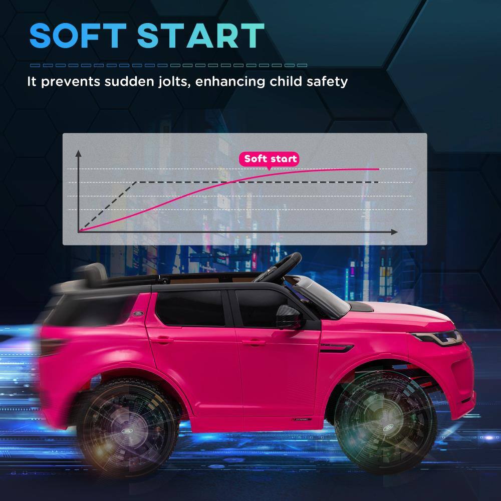 SOFT START  
It prevents sudden jolts, enhancing child safety  

Soft start