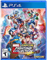 PS4 TEEN ADOLESCENTS T ESRB MARVEL VS. CAPCOM FIGHTING COLLECTION ARCADE CLASSICS CAPCOM