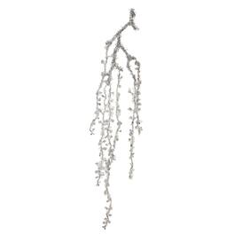 BreeBe - Glittered Icy Vine – Set of 2 - Silver