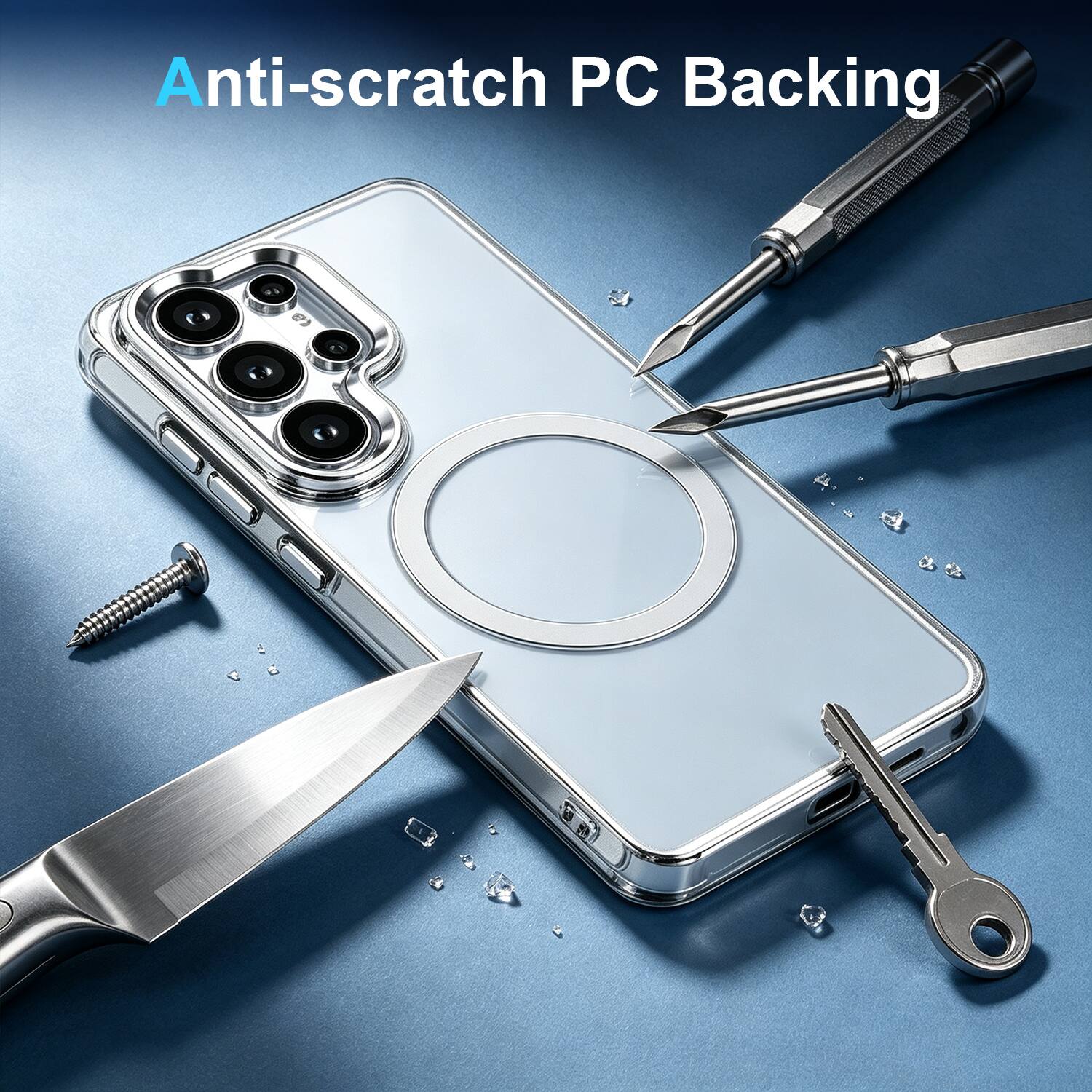 Anti-scratch PC Backing