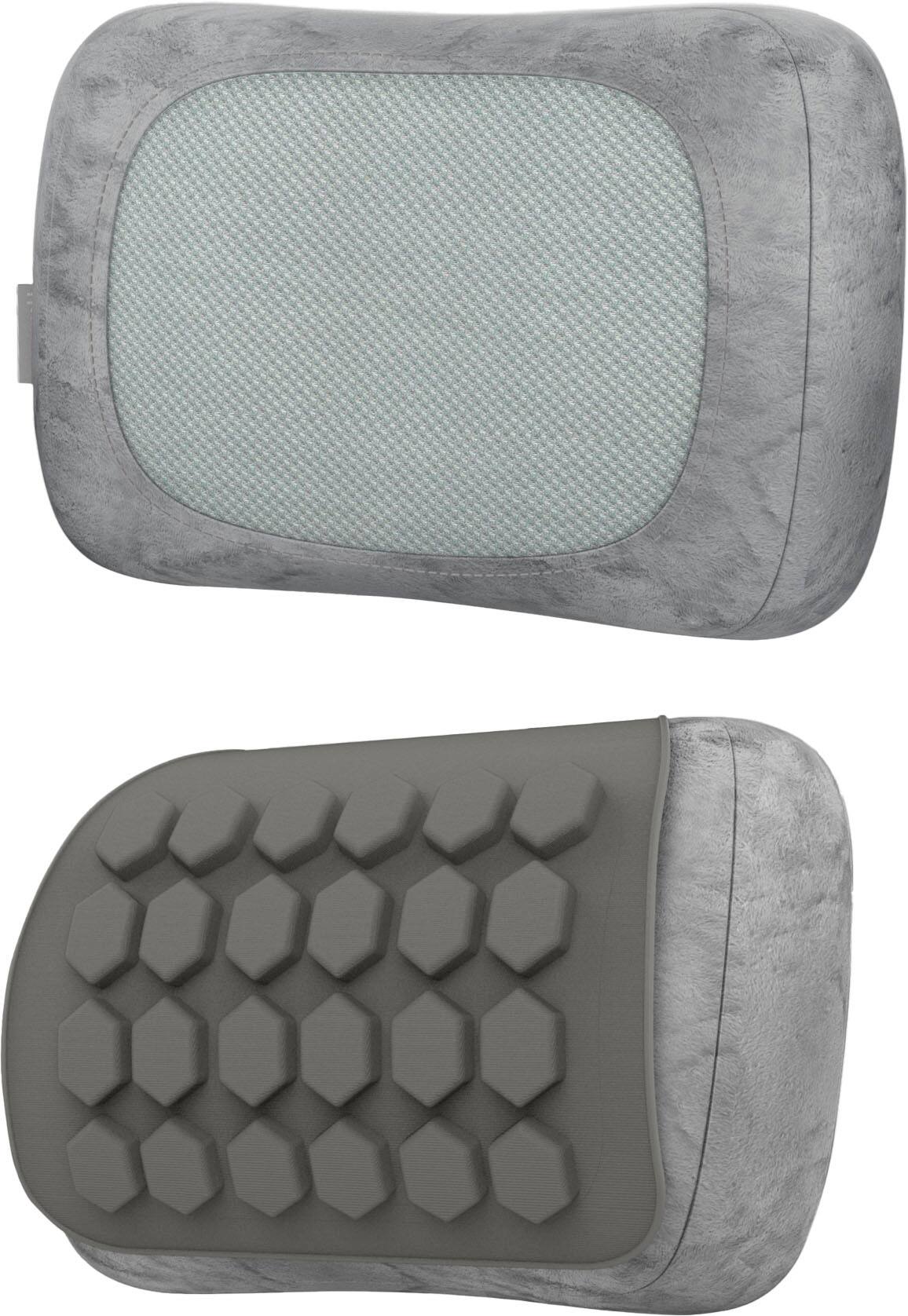 Alt View 11. Homedics - Contour gel shiatsu massage pillow - Gray.