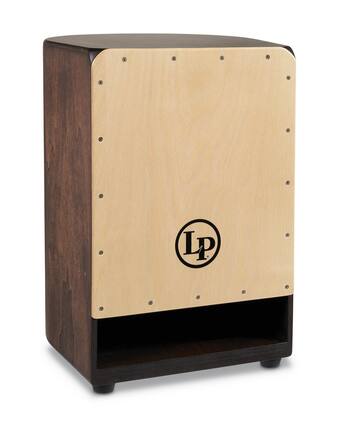 Front. Latin Percussion - Roundback Sub-Bass Cajon.