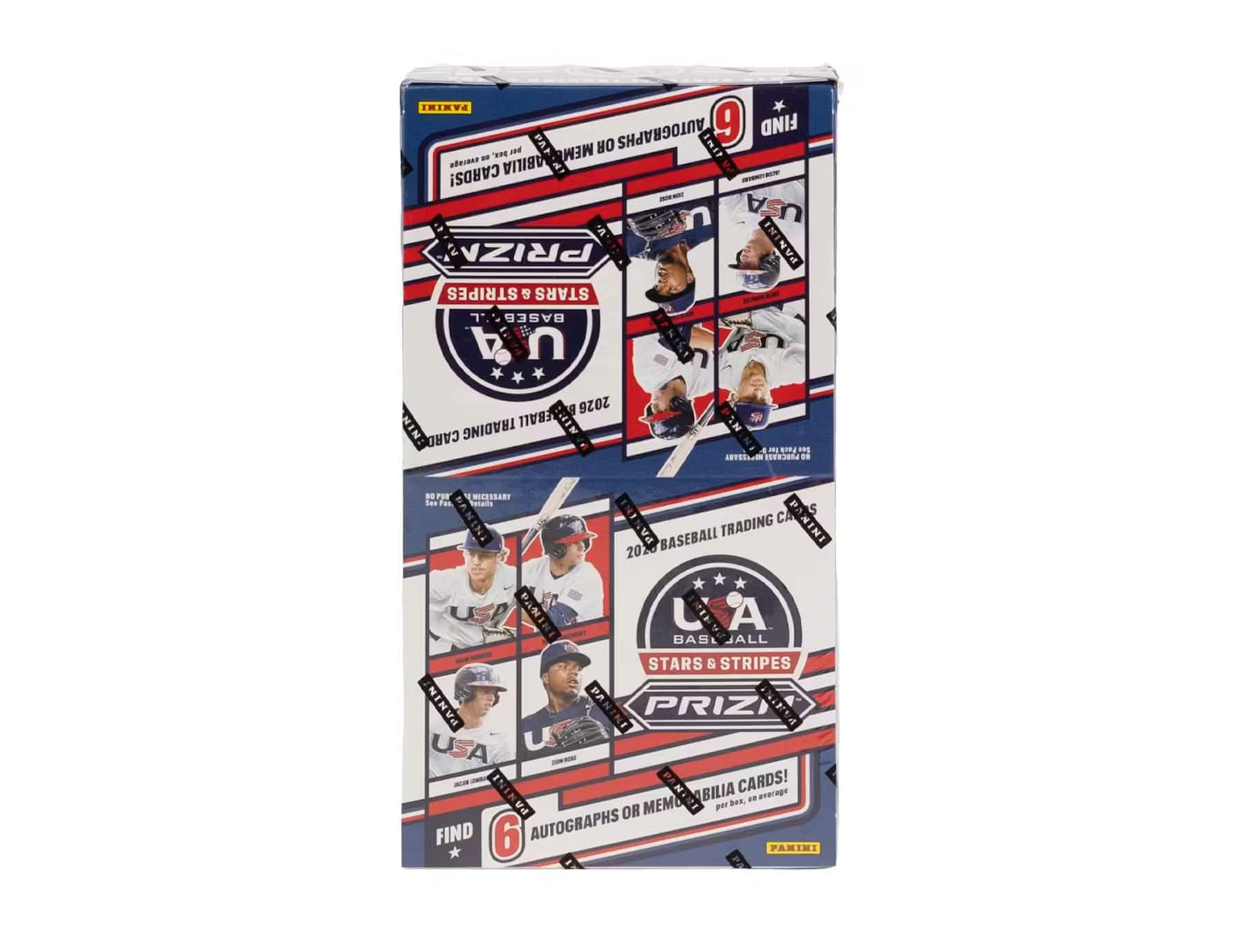 2026 Panini USA Stars & Stripes Prizm Baseball Hobby Box price history on PriceWatchPro