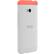 Front Standard. HTC - Double Dip Hard Shell Case for HTC One Smartphones - Bright Peach, Glacier Gray.