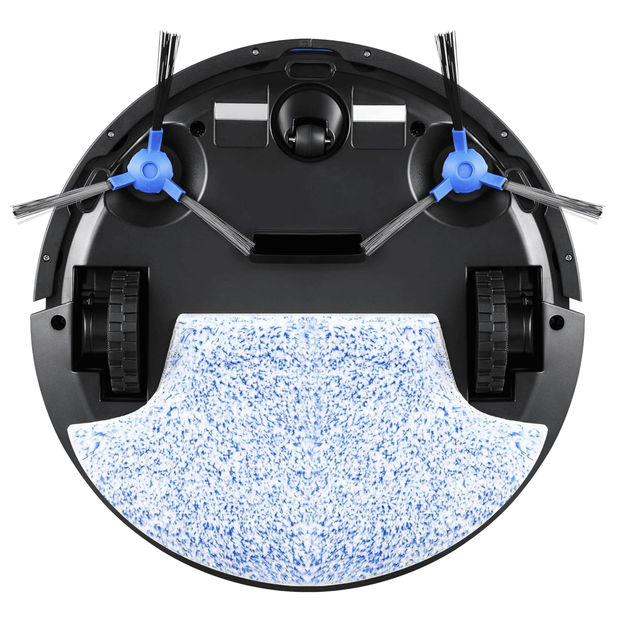 Back. Supersonic - Smart Robot Vacuum Sweep Cleaner with Gyroscope Technology - Black.
