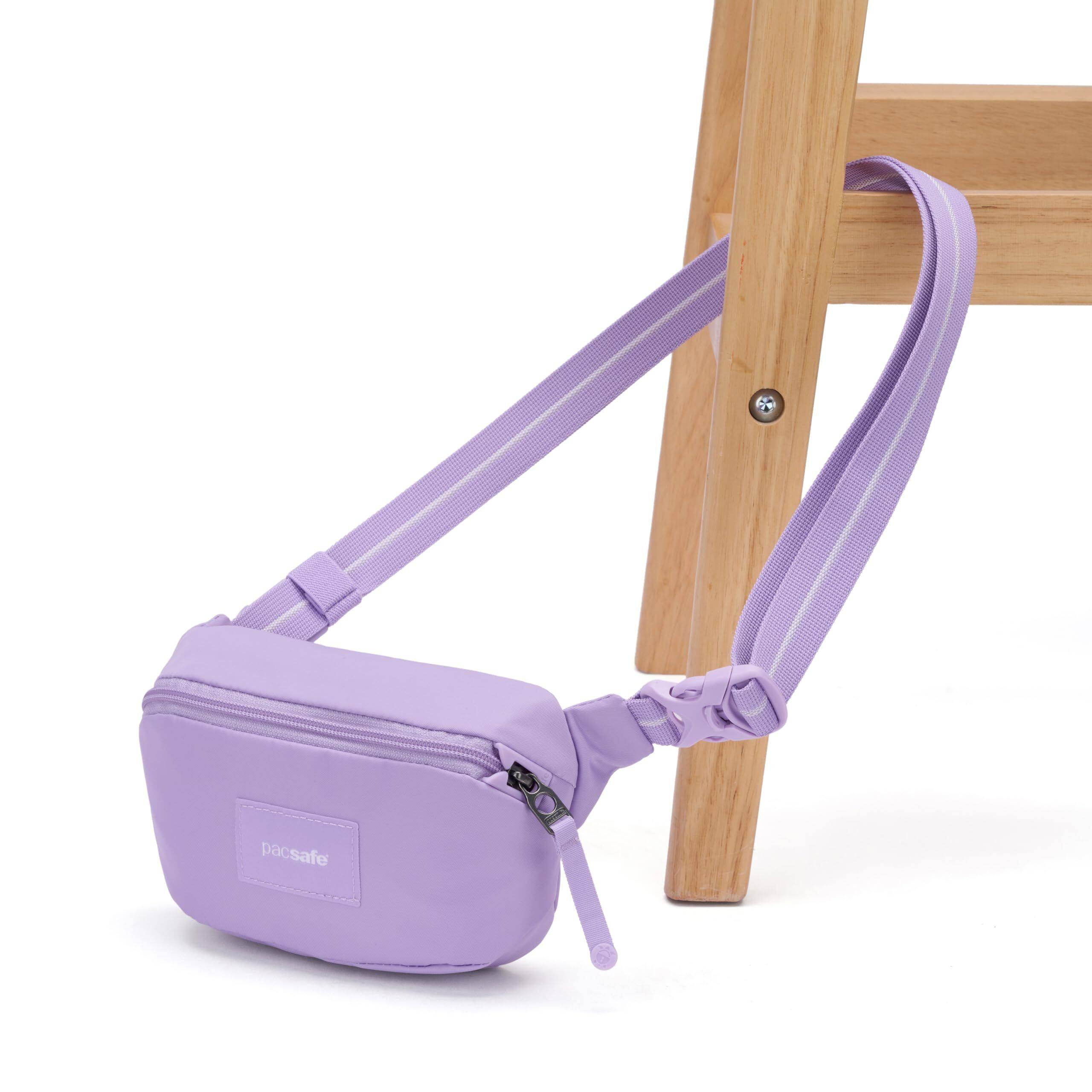 Alt View 1. Pacsafe - GO Micro Sling - LAVENDER.