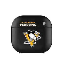 Keyscaper - Pittsburgh Penguins Pittsburgh Penguins Insignia AirPods 4th Generation Case Cover - No Size - Black