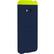 Front Standard. HTC - Double Dip Hard Shell Case for HTC One Smartphones - Navy Blazer, Neon Lemon.