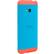 Right View. HTC - Double Dip Hard Shell Case for HTC One Smartphones - Bright Peach, Pastel Blue.