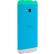 Front Standard. HTC - Double Dip Hard Shell Case for HTC One Smartphones - Atlantis, Glacier Gray, Pastel Blue.