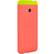 Front Standard. HTC - Double Dip Hard Shell Case for HTC One Smartphones - Bright Peach, Neon Lemon.