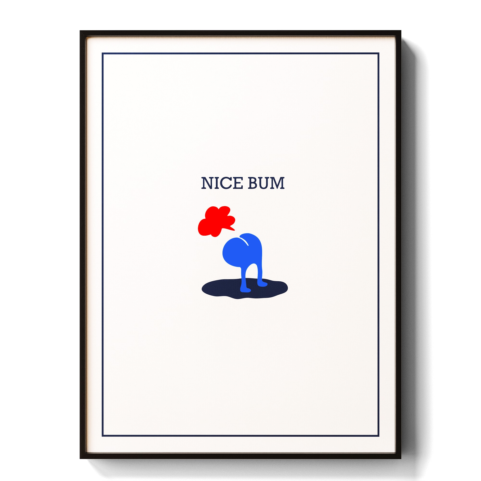 HOMLUX - 1 Piece Framed Modern Art Canvas Wall Art Aesthetic Abstract Wall Decor Decorative Canvas Print 24 in. x 18 in - Multi-Colored