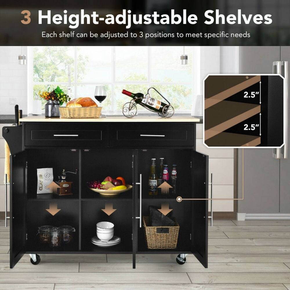 3 Height-adjustable Shelves  
Each shelf can be adjusted to 3 positions to meet specific needs  
2.5"  
2.5"