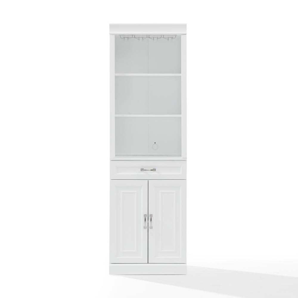 Alt View 7. Crosley Furniture - Stanton Bar Cabinet - White.