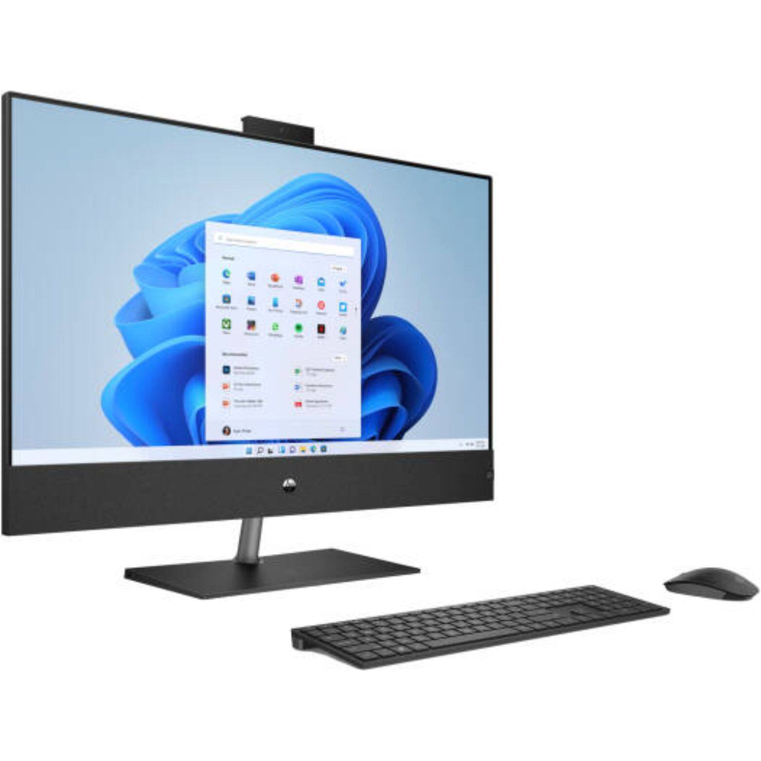 Alt View 2. HP - HP PAVILION 32-B0000 31.5" QHD Intel i5-12400T 1.80 GHz 16 GB DDR4 512 GB SSD Intel UHD Graphics 730 W11H AIO Desktop - Black.