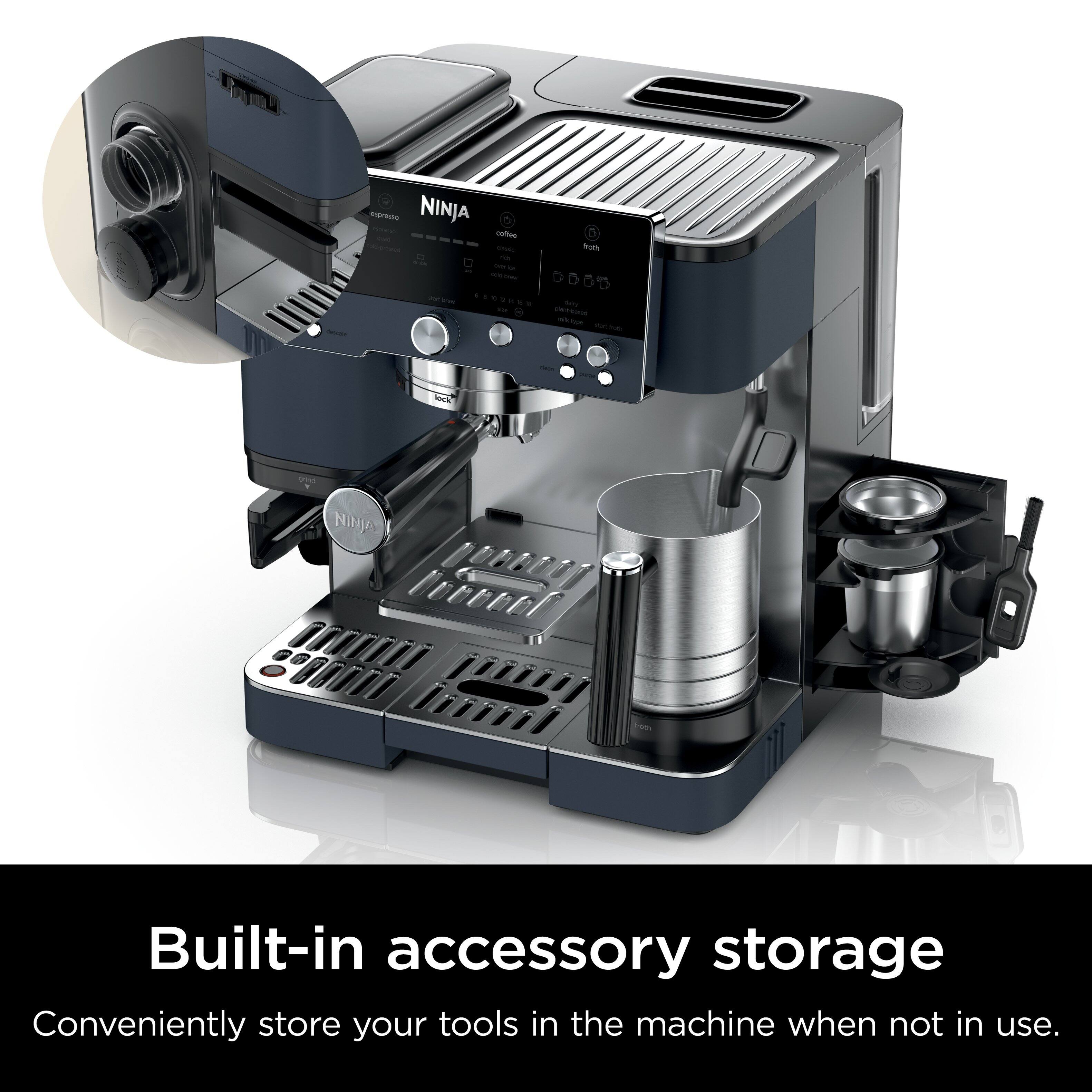 NINJA Oomni BADIO m - Built-in accessory storage - Conveniently store your tools in the machine when not in use.