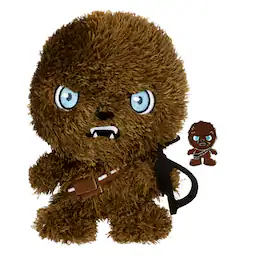 Star Wars - Chewbacca Stylized 7 Inch Plush With Enamel Pin - Brown