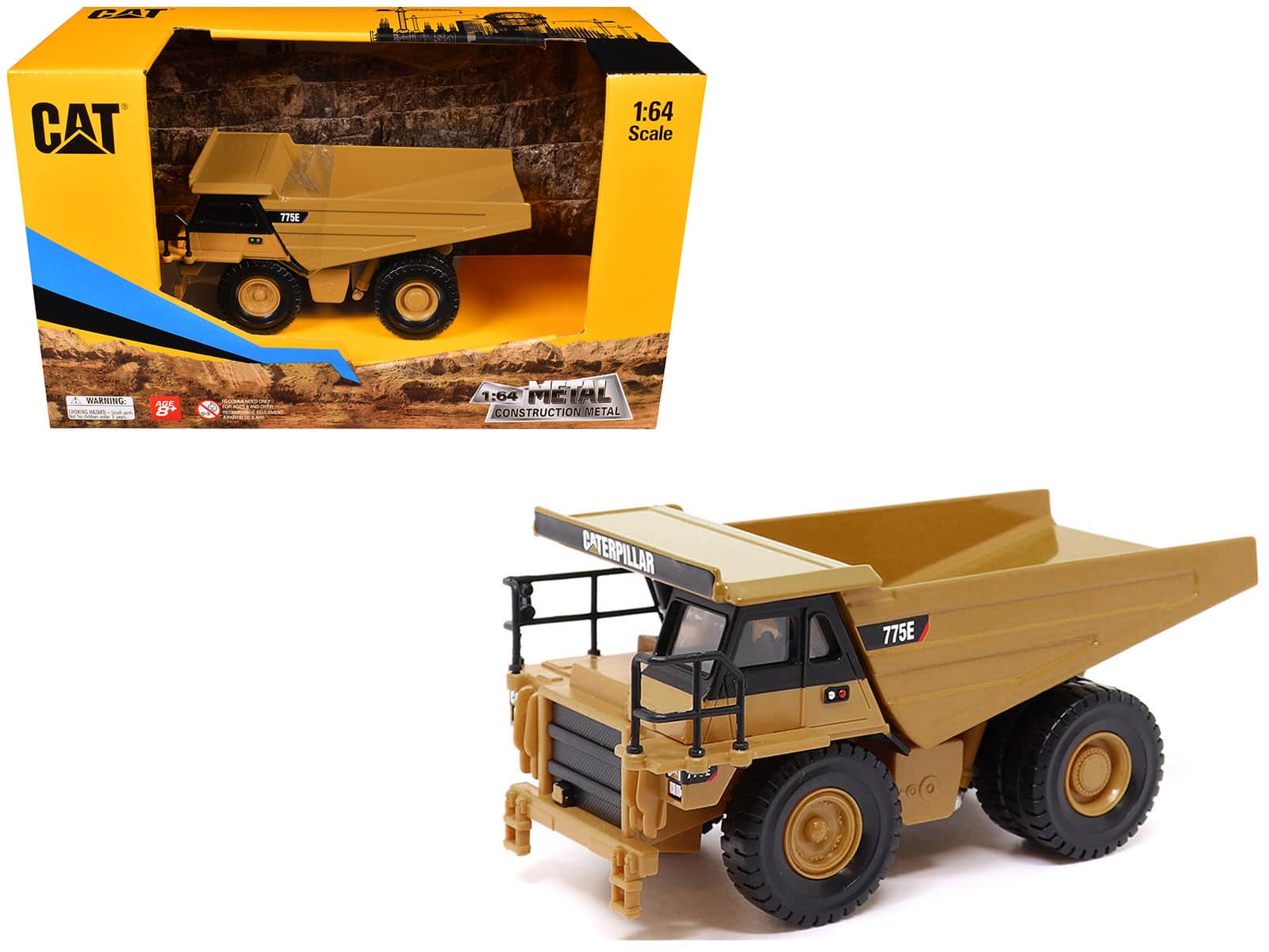 CAT Caterpillar 775E Off-Highway Dump Truck Yellow 1/64 Diecast Model by Diecast Masters price history on PriceWatchPro