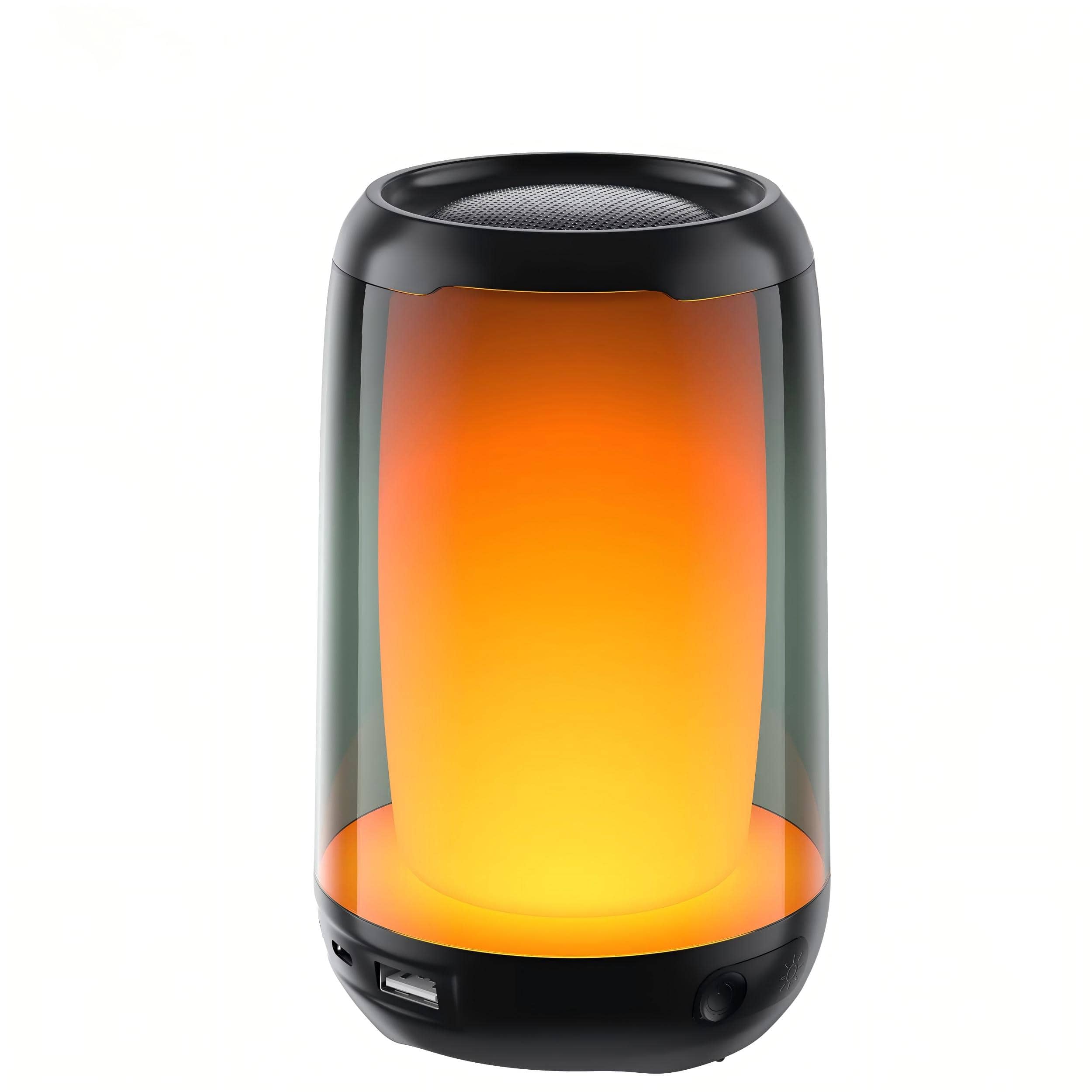 Luckbyte - Portable Wireless Bluetooth Speaker with Multiple Connection Modes for Outdoor Use