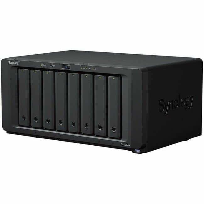 Synology - DiskStation DS1823XS+ SAN/NAS Storage System - AMD Ryzen V1780B Quad-core (4 Core) 3.35 GHz - 8 x HDD Supported - Unknown