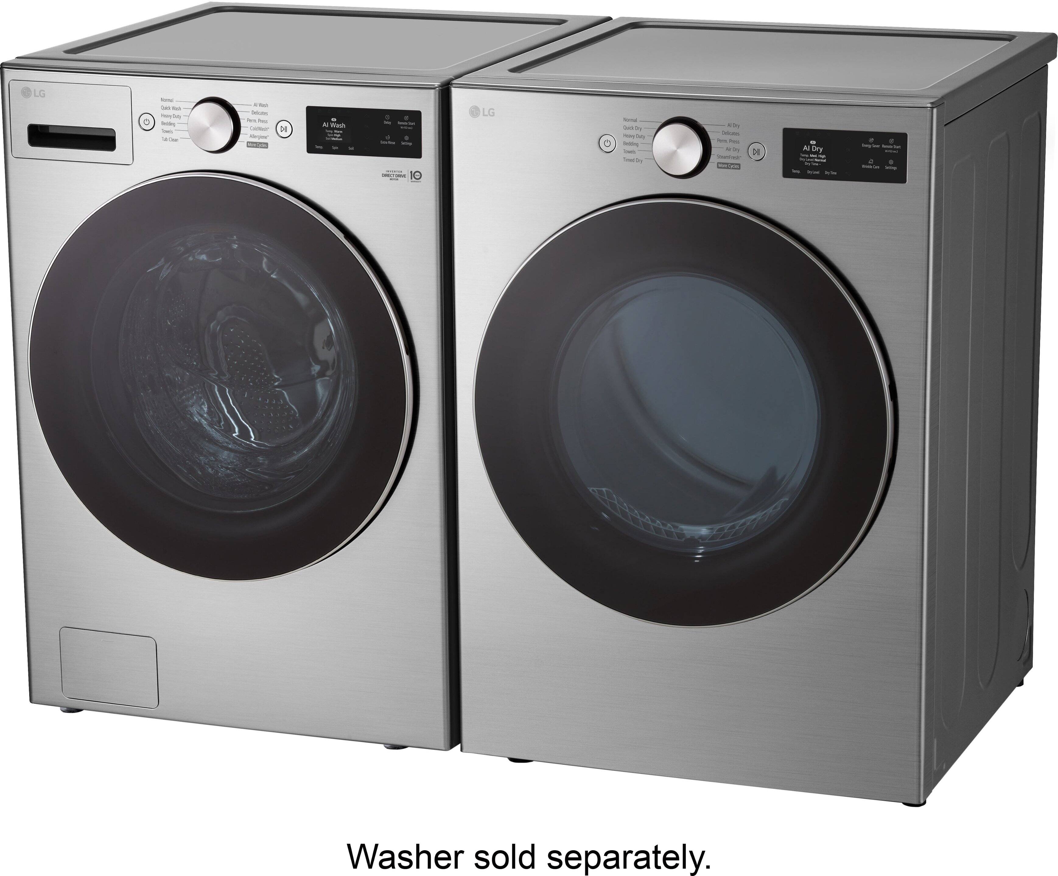 LG  
Washer sold separately.
