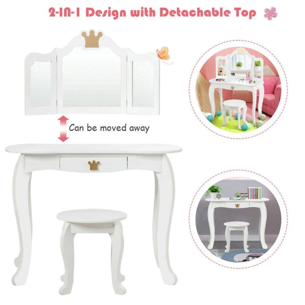 2-IN-1 Design with Detachable Top

Can be moved away