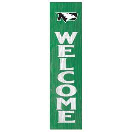 Jardine - North Dakota 12'' x 48'' Welcome Leaner - Kelly Green