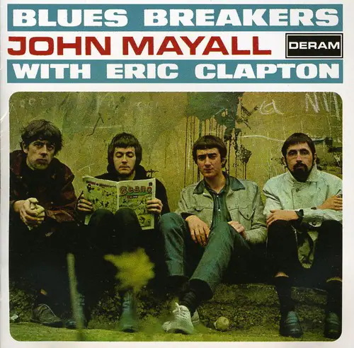 BLUES BREAKERS  
JOHN MAYALL  
WITH ERIC CLAPTON  
DERAM