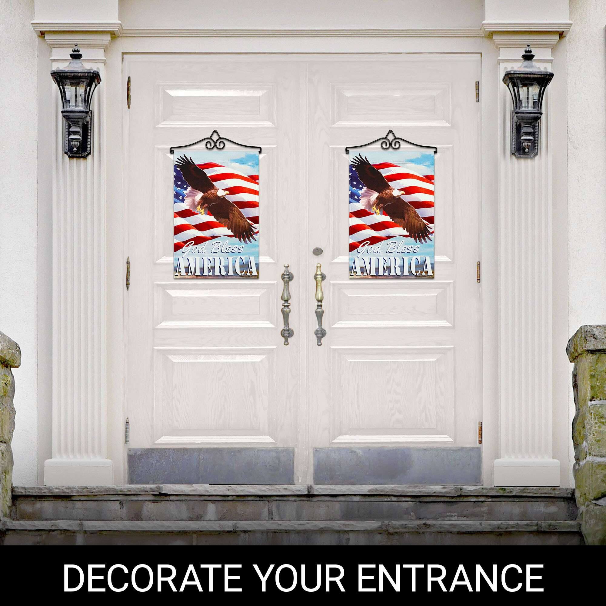 God Bless America  
God Bless America  
Decorate Your Entrance