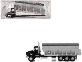 Peterbilt 579 Potato/Sugar Beet Truck 1/87 (HO) Plastic Model Car by Promotex - Black