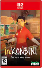 2 NINTENDO SWITCH.
K S LIII FN , S G 503e a n up in KONBINI
EVERYONE 10+
One store. Many stories.
HONKI PONKI
10+
Serenity ESRB FORGE