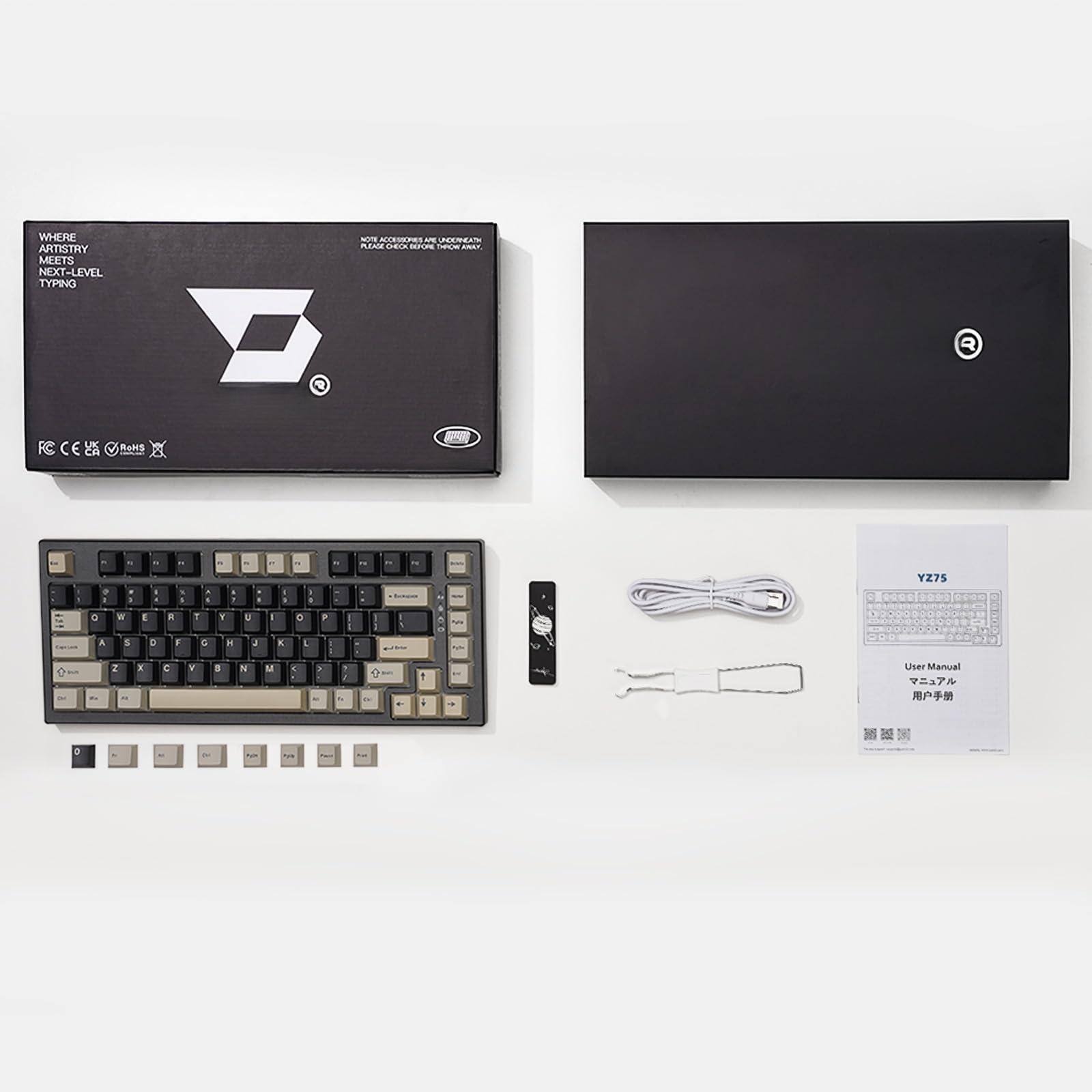 WHERE ARTISTRY MEETS NEXT-LEVEL TYPING

NOT ACCESSORIES ARE INCLUDED. PLEASE CHECK BEFORE THROW AWAY.

Y275

User Manual

マニュアル

用户手册