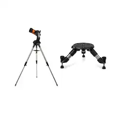 Front. Celestron - Celestron Nexstar 4SE Maksutov-Cassegrain GoTo Telescope with Table Top Tripod.