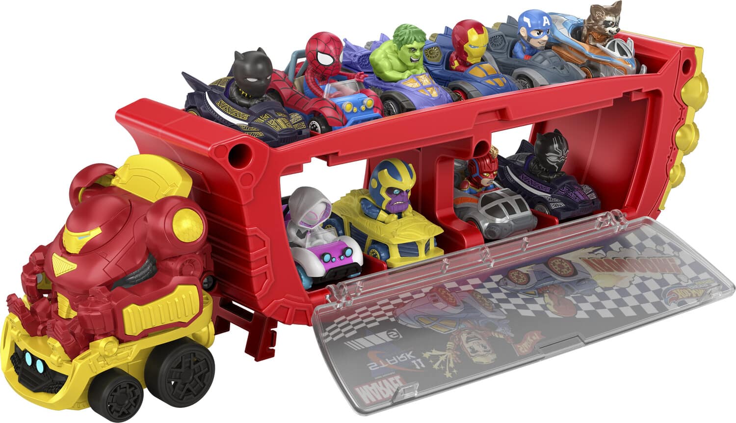 Mattel - Hot Wheels Racerverse Hulkbuster Hauler (Marvel) - COLLECTABLES - Multicolor