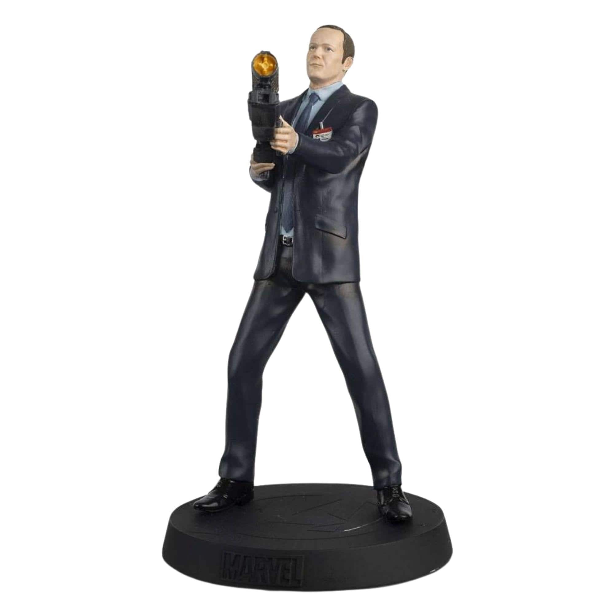 Eaglemoss Marvel Movie Collection 1:16 Figurine | Avengers Agent Coulsen - Black
