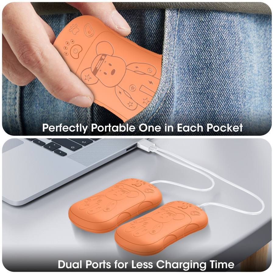 Perfectly Portable One in Each Pocket

Dual Ports for Less Charging Time