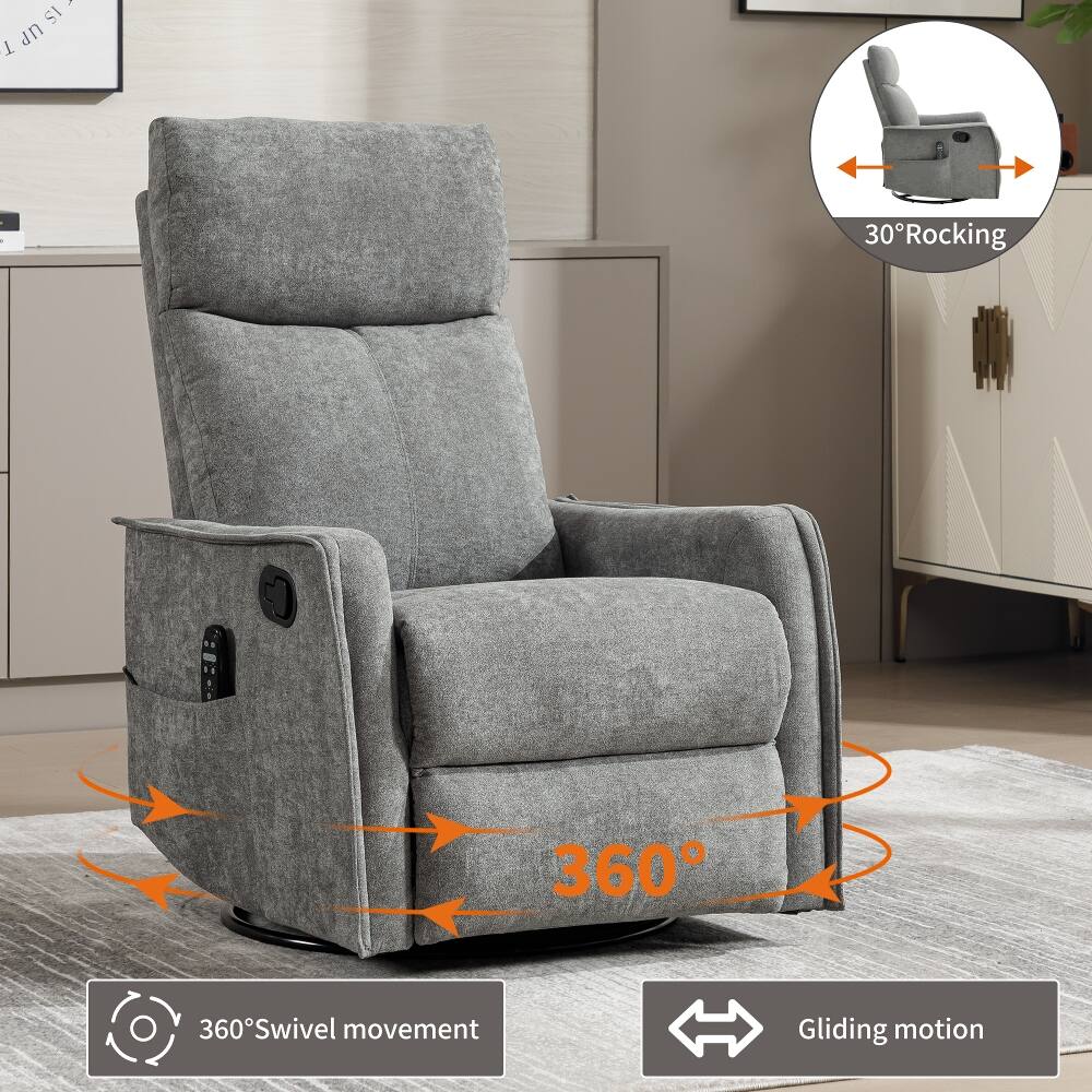 - IS T UP
- 30°Rocking
- 360°Swivel movement
- Gliding motion