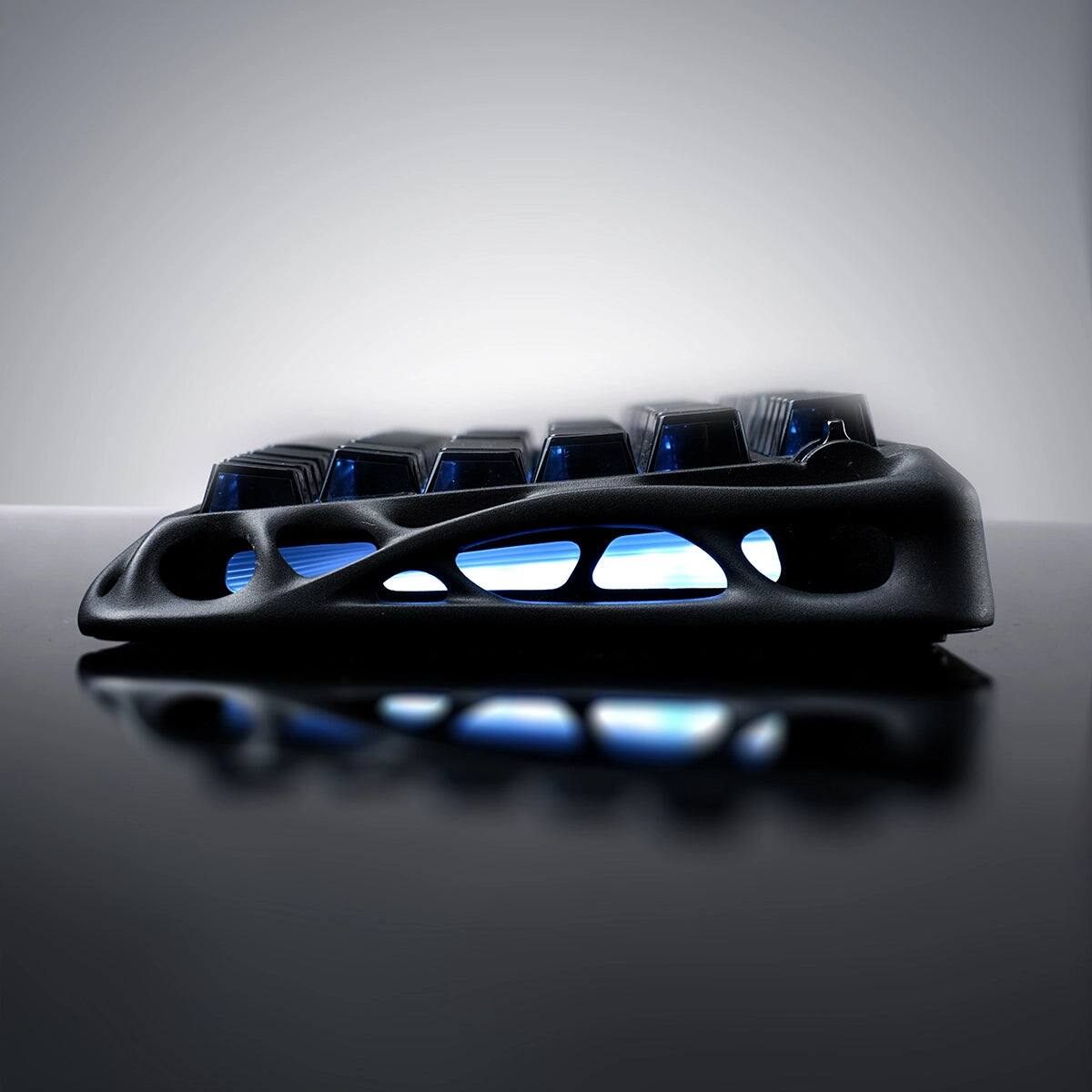 Alt View 9. GravaStar - GravaStar Mercury K1 75% Wireless Mechanical Gaming Keyboard Stealth Black - Stealth Black.