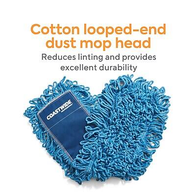 Cotton looped-end dust mop head  
Reduces linting and provides excellent durability  
COASTWIDE