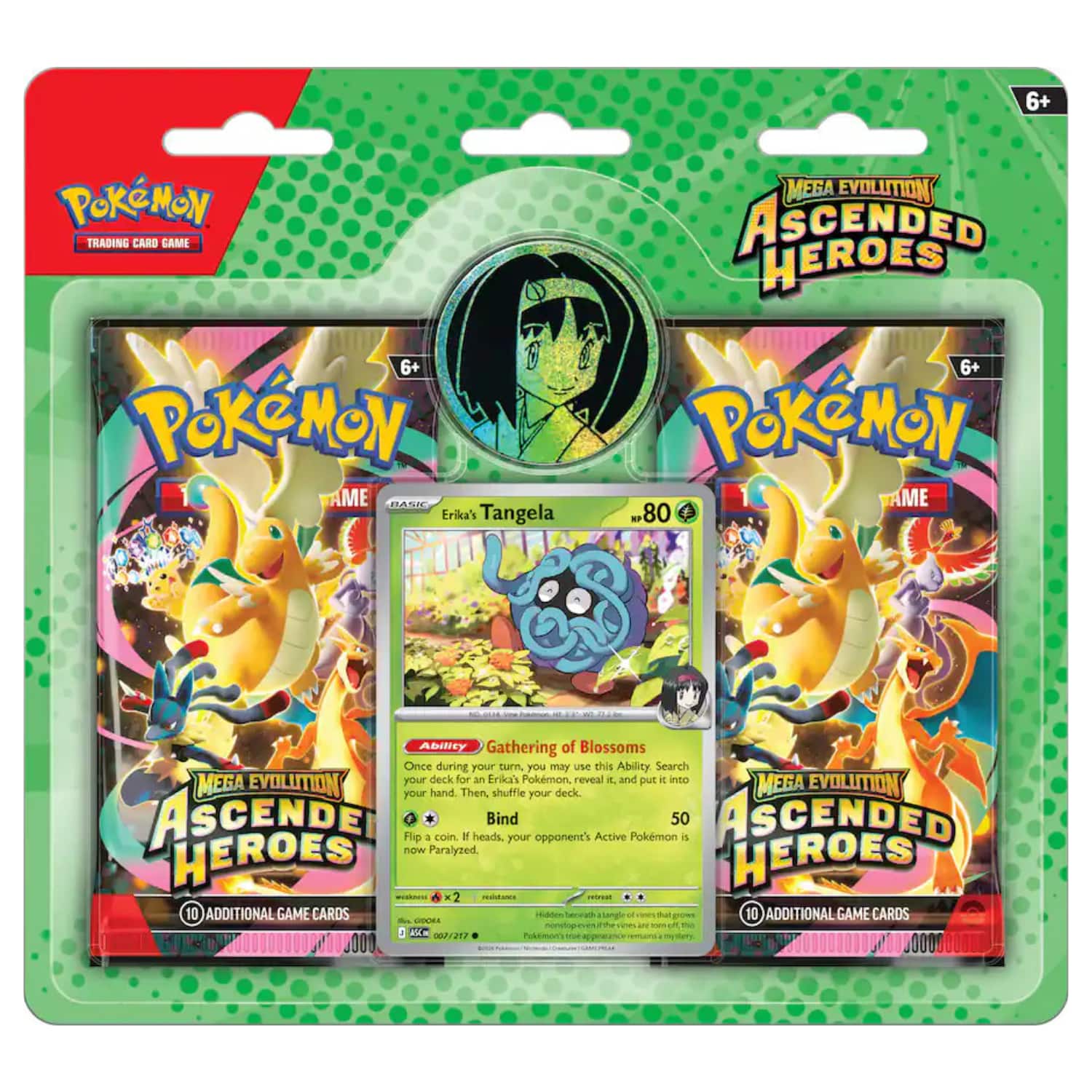 Pokémon - Pokemon ME2.5 Ascended Heroes 2-Pack Blister | Erika