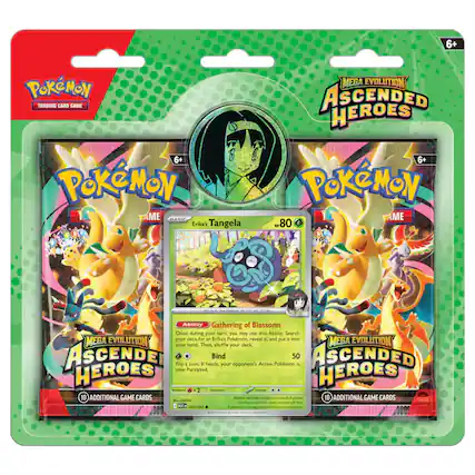 6+ Pokémon Trading Card Game
6+ Pokémon Game
Erika's Tangela
Mega Evolution Ascended Heroes
6+ Pokémon Game
$0.80
Ability: Gathering of Blossoms
Once during your turn, you may use this Ability. Search your deck for an Erika's Pokémon, reveal it, and put it into your hand. Then, shuffle your deck.
Bind
Flip a coin. If heads, your opponent's Active Pokémon is now Paralyzed.
10 Additional Game Cards
0021212
N
1000
4
0000