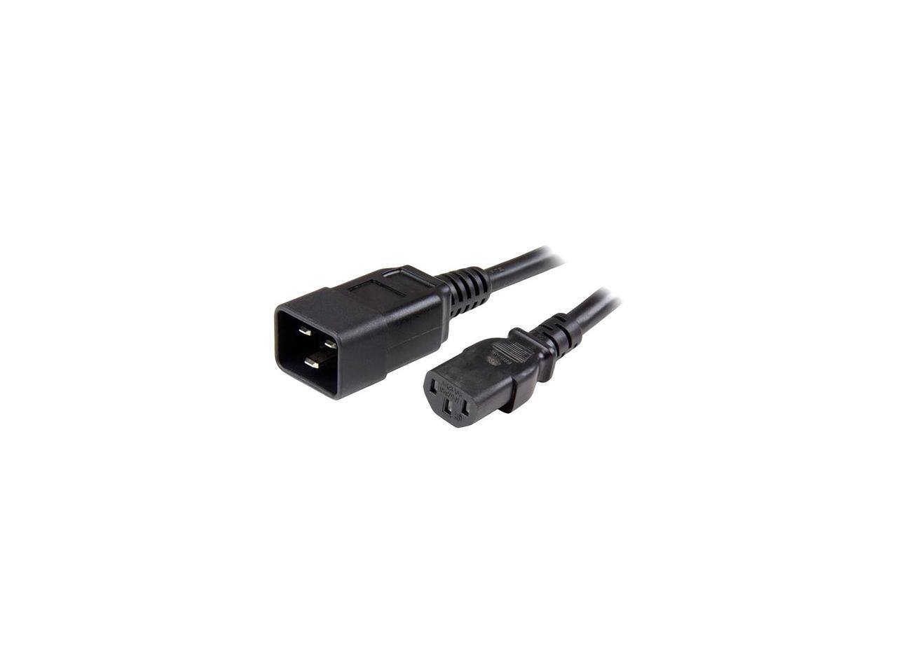 Alt View 5. StarTech.com - StarTech.com PXTC13C20146 6 ft. Computer power cord - C13 to C20, 14 AWG.
