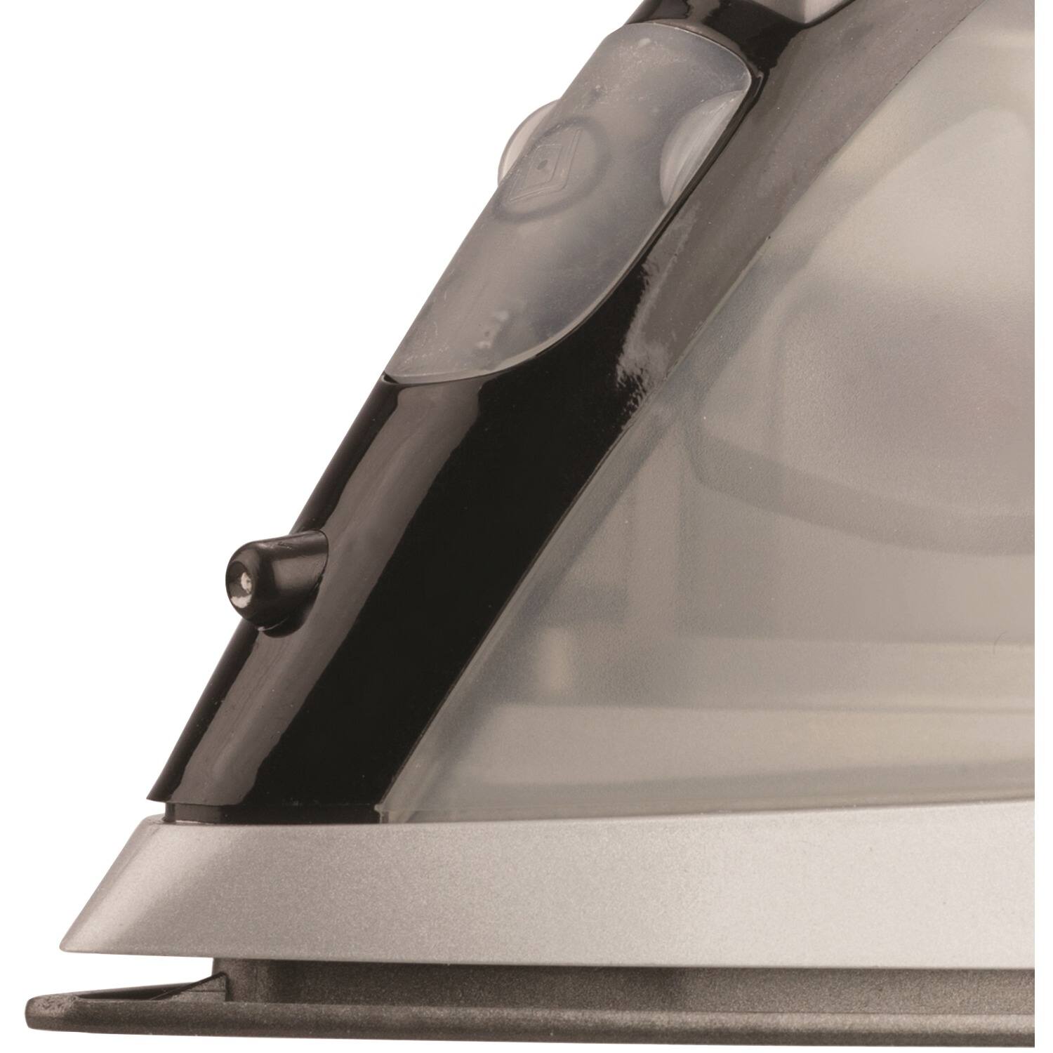 Alt View 2. Brentwood - Brentwood Full Size Steam / Spray / Dry Iron in Black and Gray - Black.