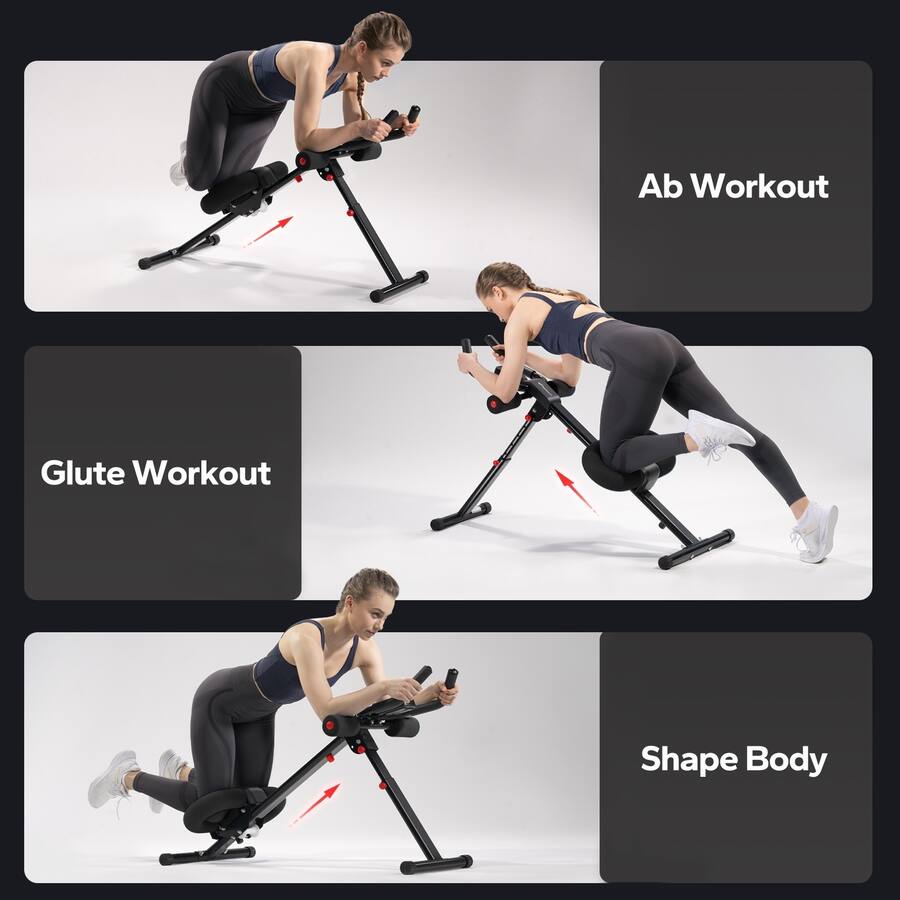Merach Ab Machine Workout Routine MERACH New Adjustable Ab Trainer Foldable Machine for Abs Workout at ...