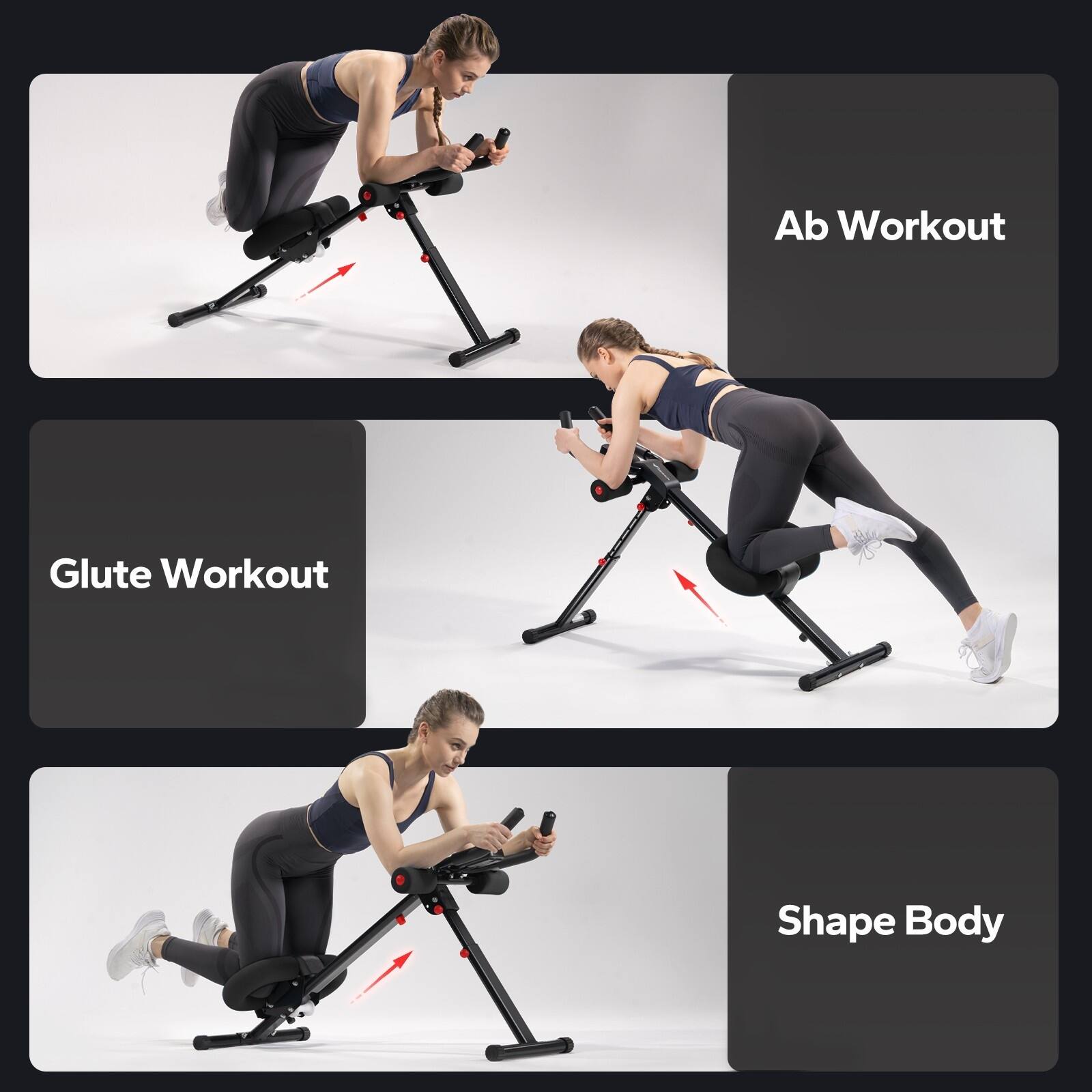 Ab Workout  
Glute Workout  
Shape Body