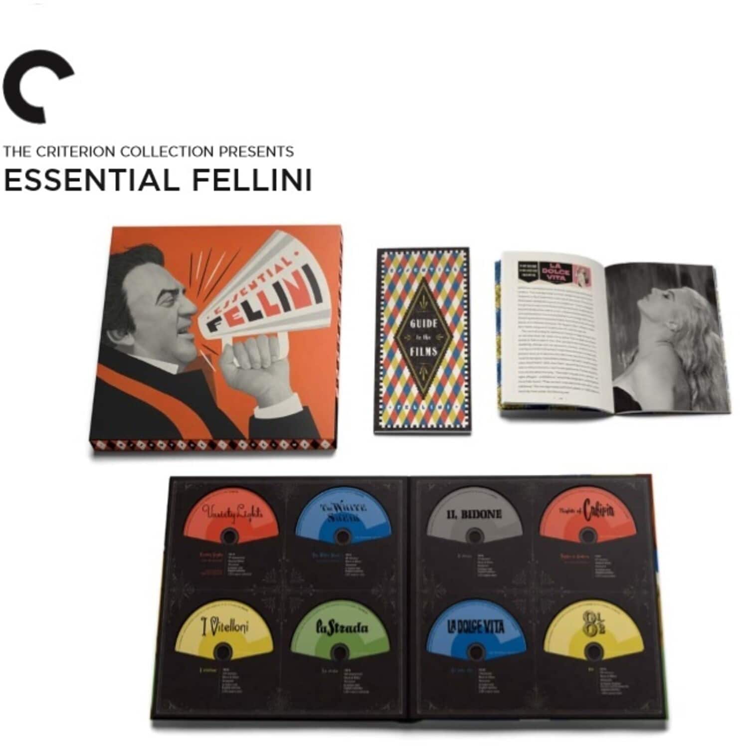 Front. Essential Fellini (Criterion Collection) - BLU-RAY.