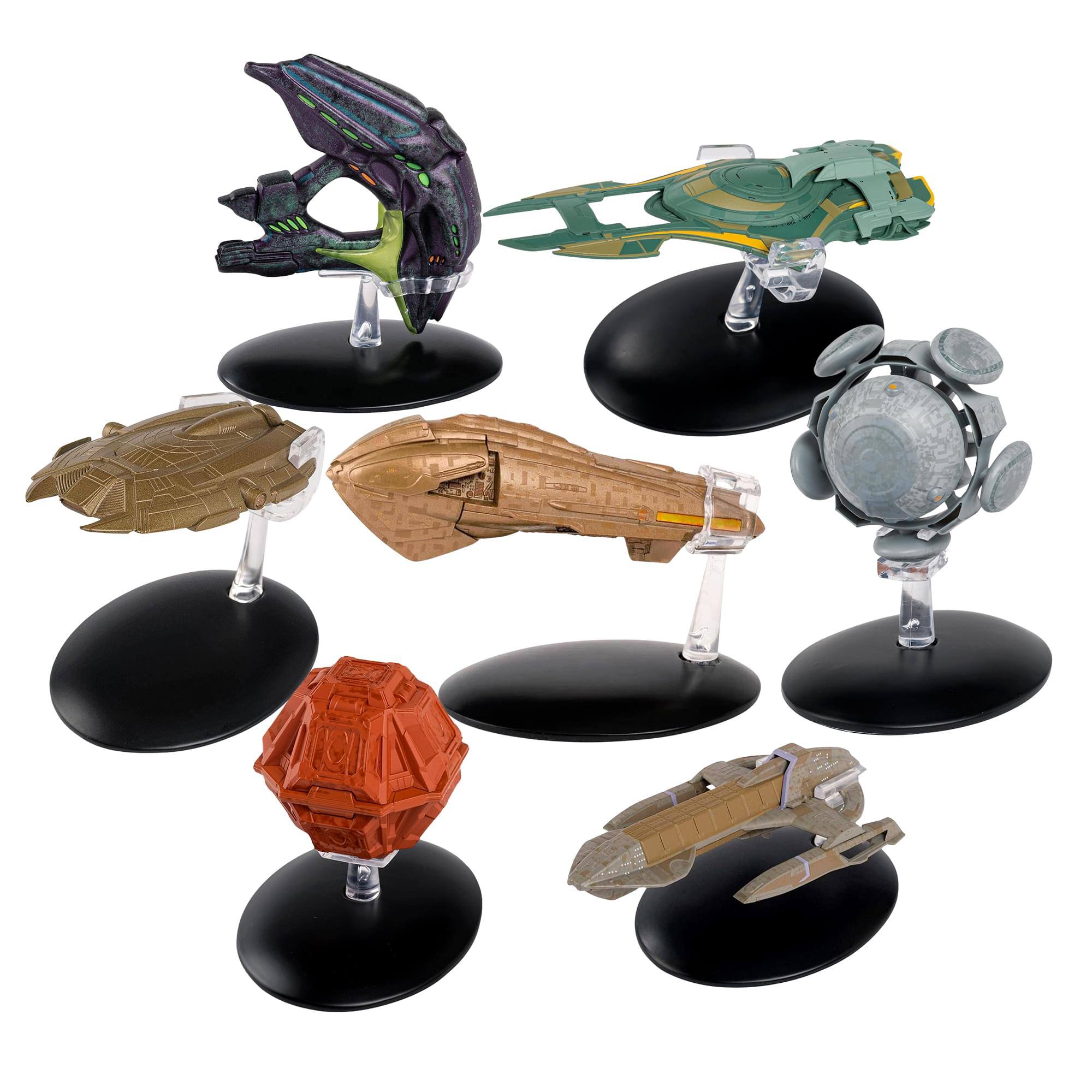 Alt View 4. Eaglemoss - Eaglemoss Star Trek Starship Replica Set of 50 Brand New Original Packaging.