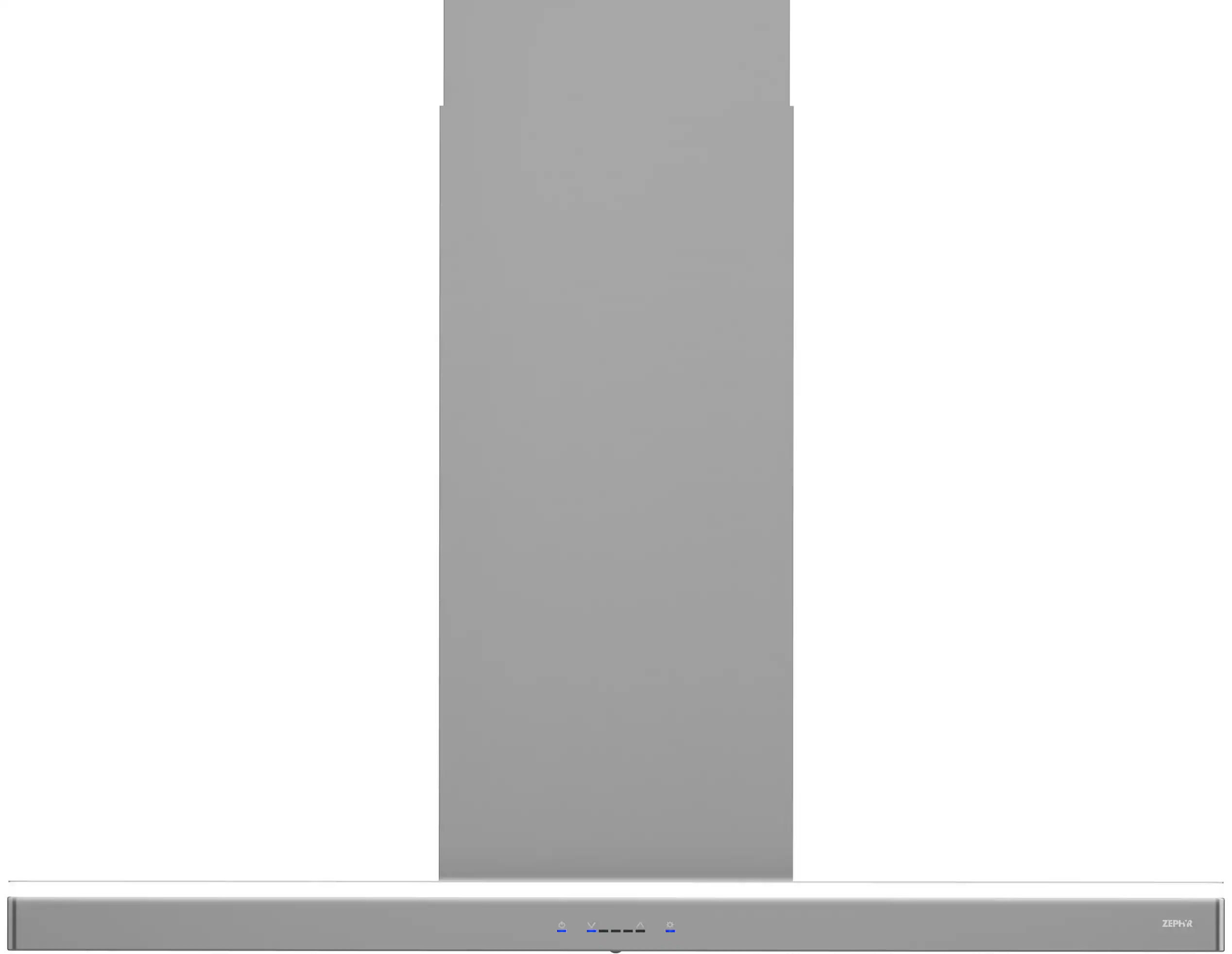 Zephyr - 42 inches - Convertible - Island Range Hood - Stainless Steel