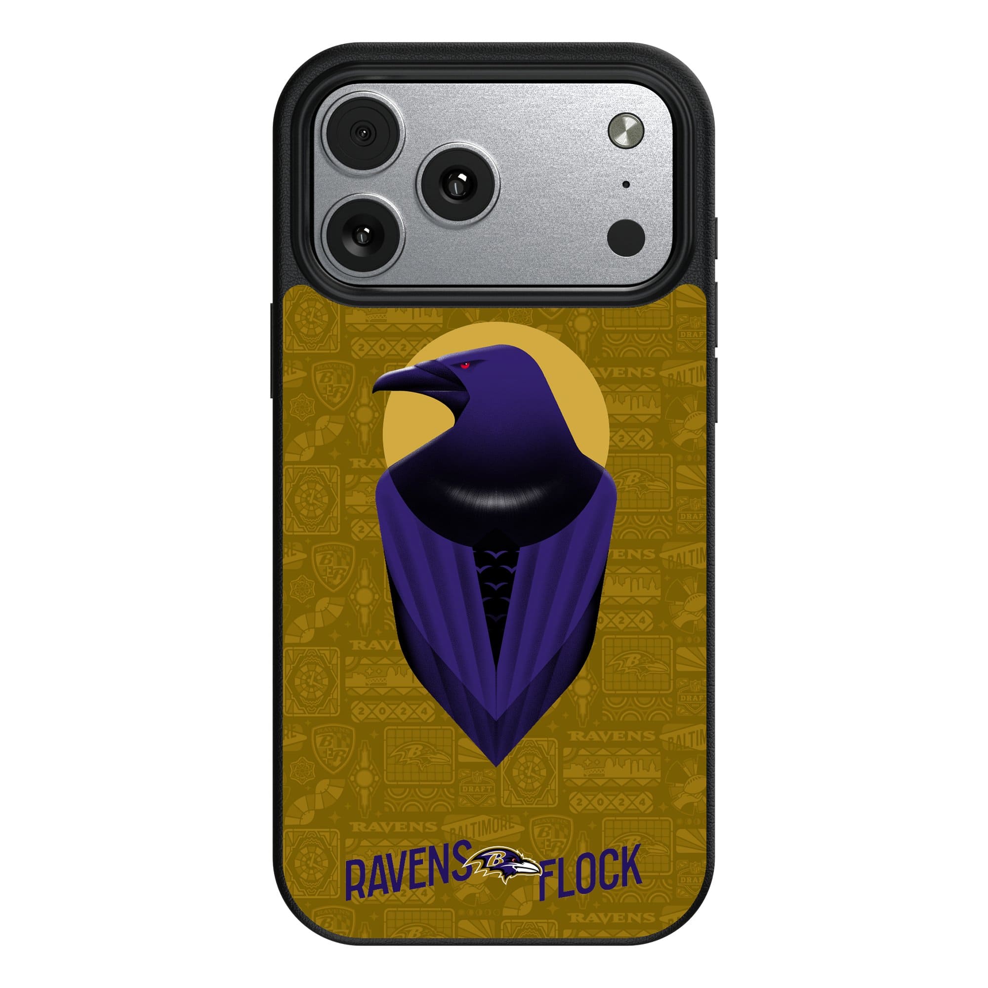 Keyscaper - NFL - Baltimore Ravens iPhone Magnetic Bump Case - 17 Pro Max - Black price history on PriceWatchPro